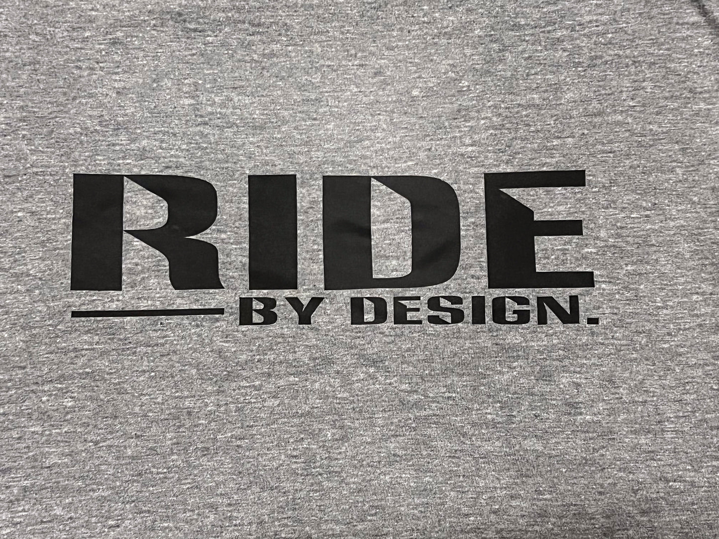 Ride by Design - Gray T-Shirt