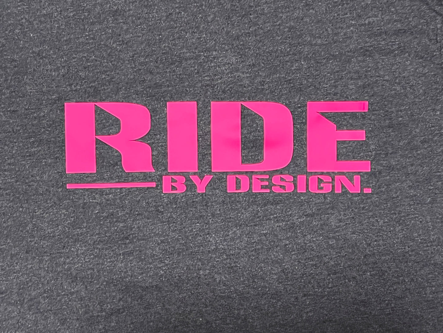 Ride by Design - Rose Pink T-shirt