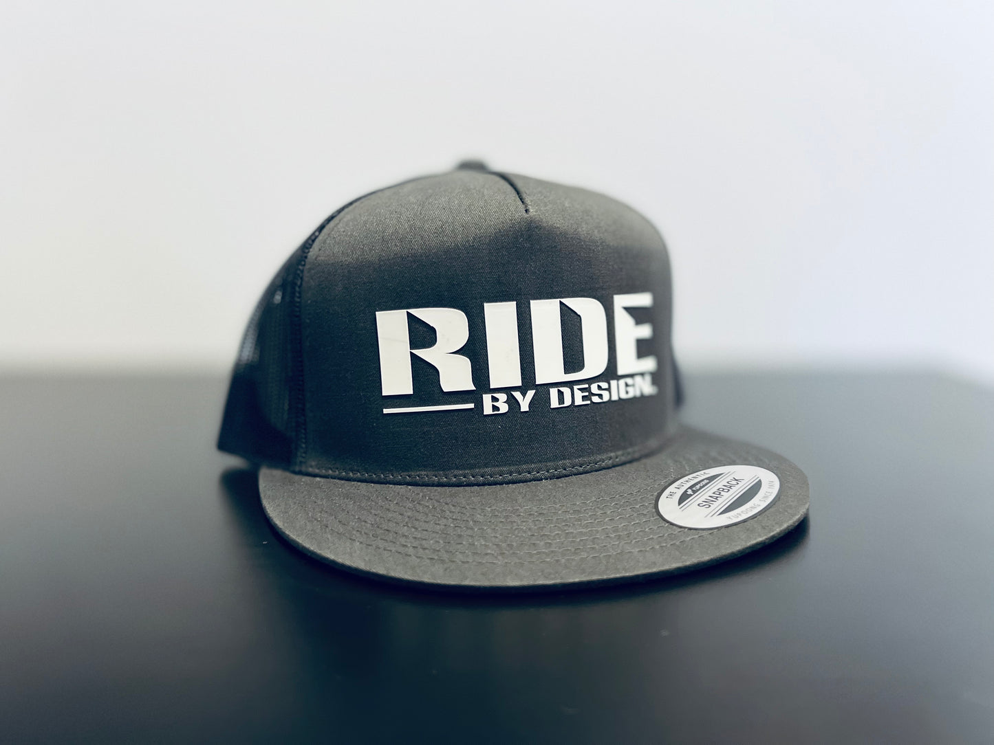 Ride by Design - White Original Hat