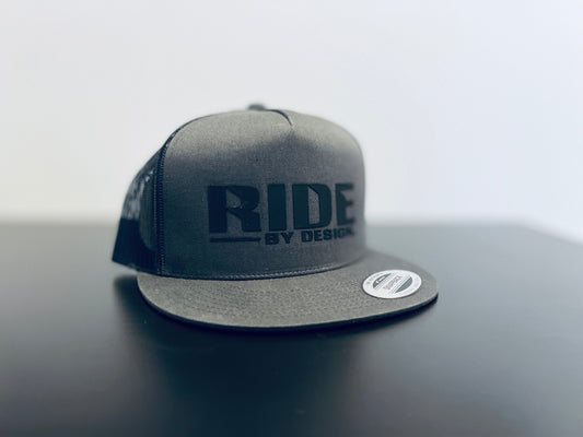 Ride by Design - Black Original Hat