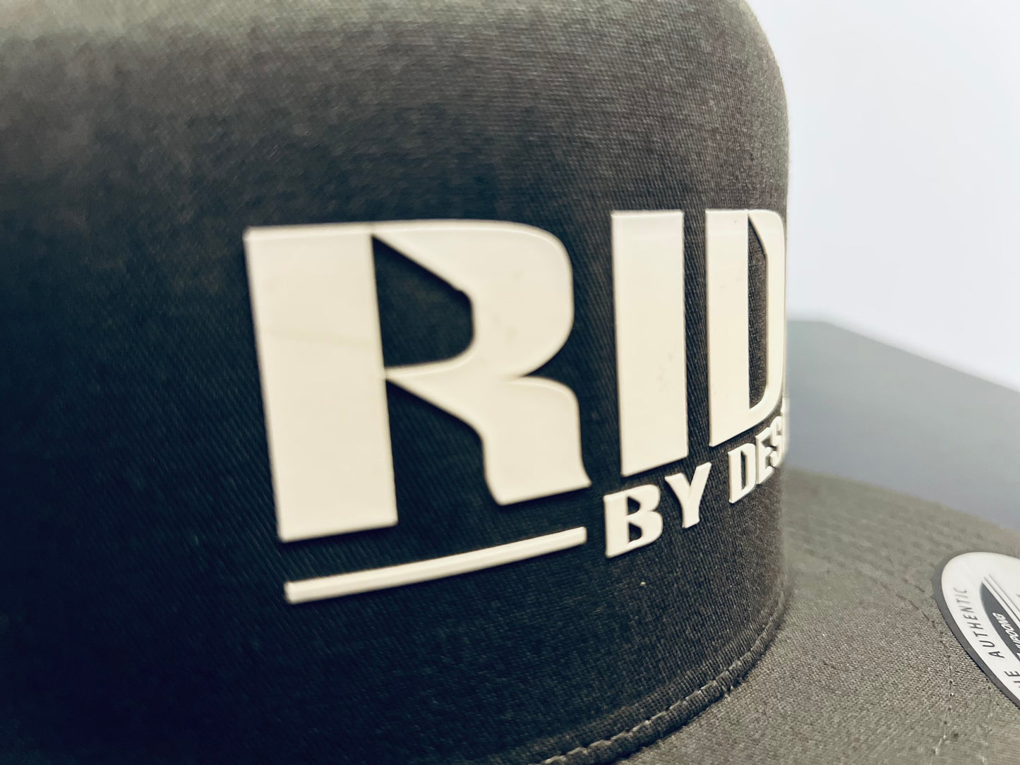 Ride by Design - White Original Hat