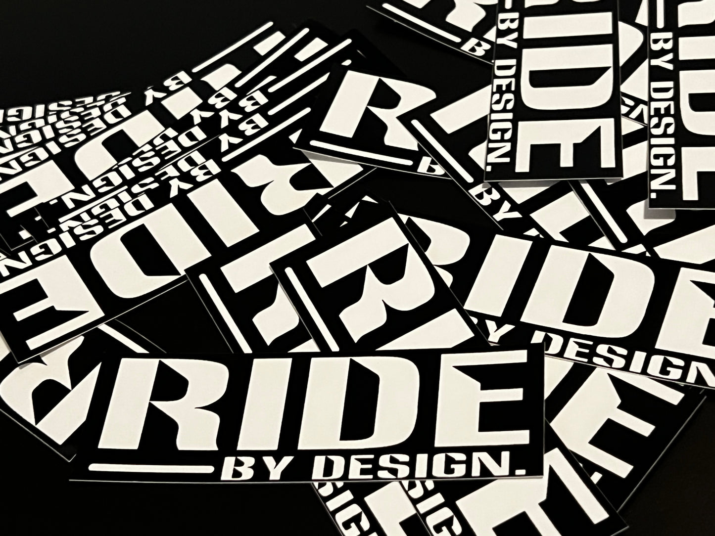 Ride by Design - Stickers (10 pack)