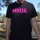 Ride by Design - Rose Pink T-shirt